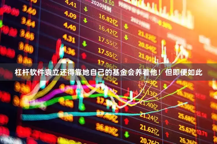 杠杆软件袁立还得靠她自己的基金会养着他！但即便如此