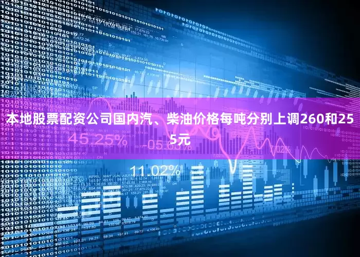 本地股票配资公司国内汽、柴油价格每吨分别上调260和255元